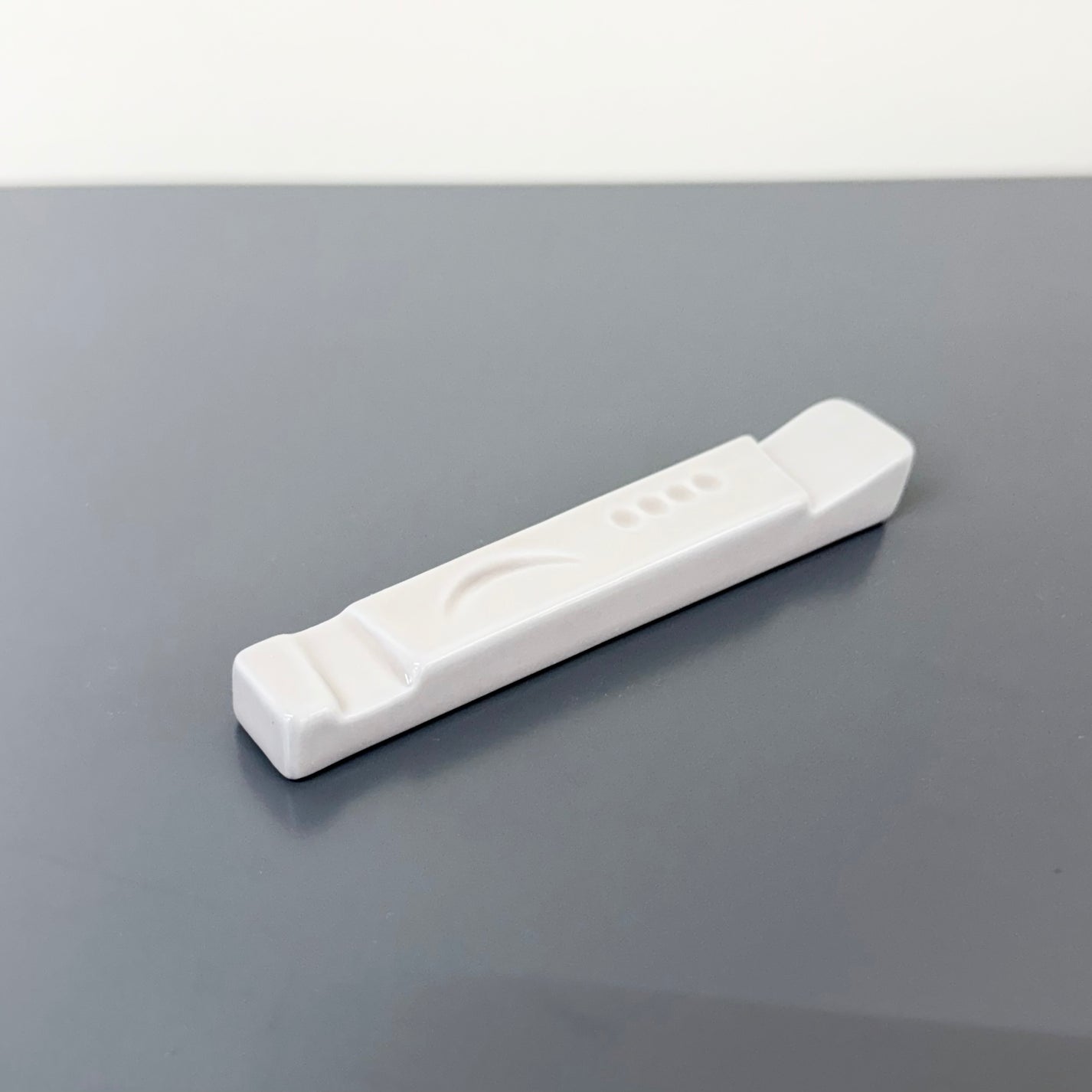 Chopstick and Flatware Holder, Glossy Gray