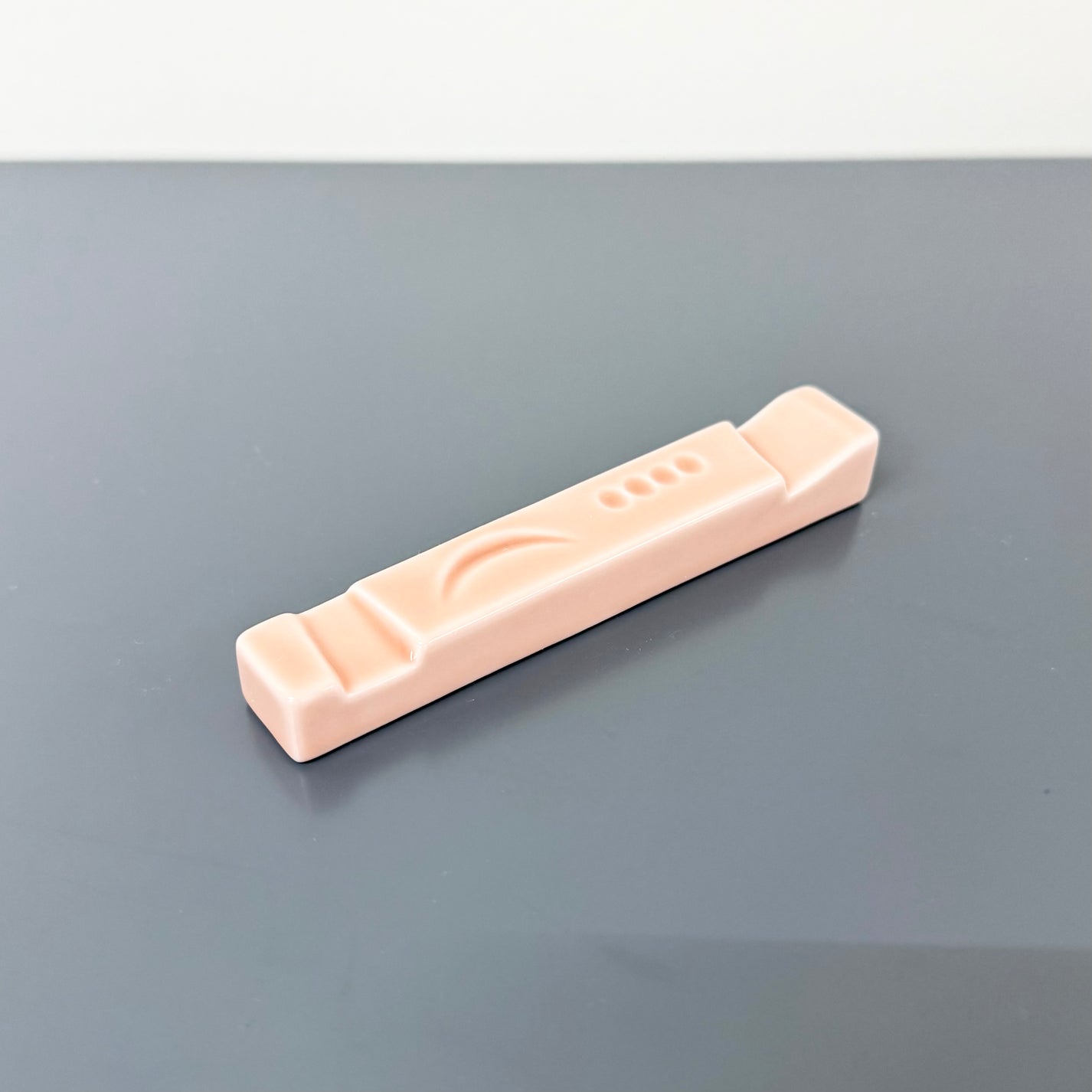 Chopstick and Flatware Holder, Glossy Peach