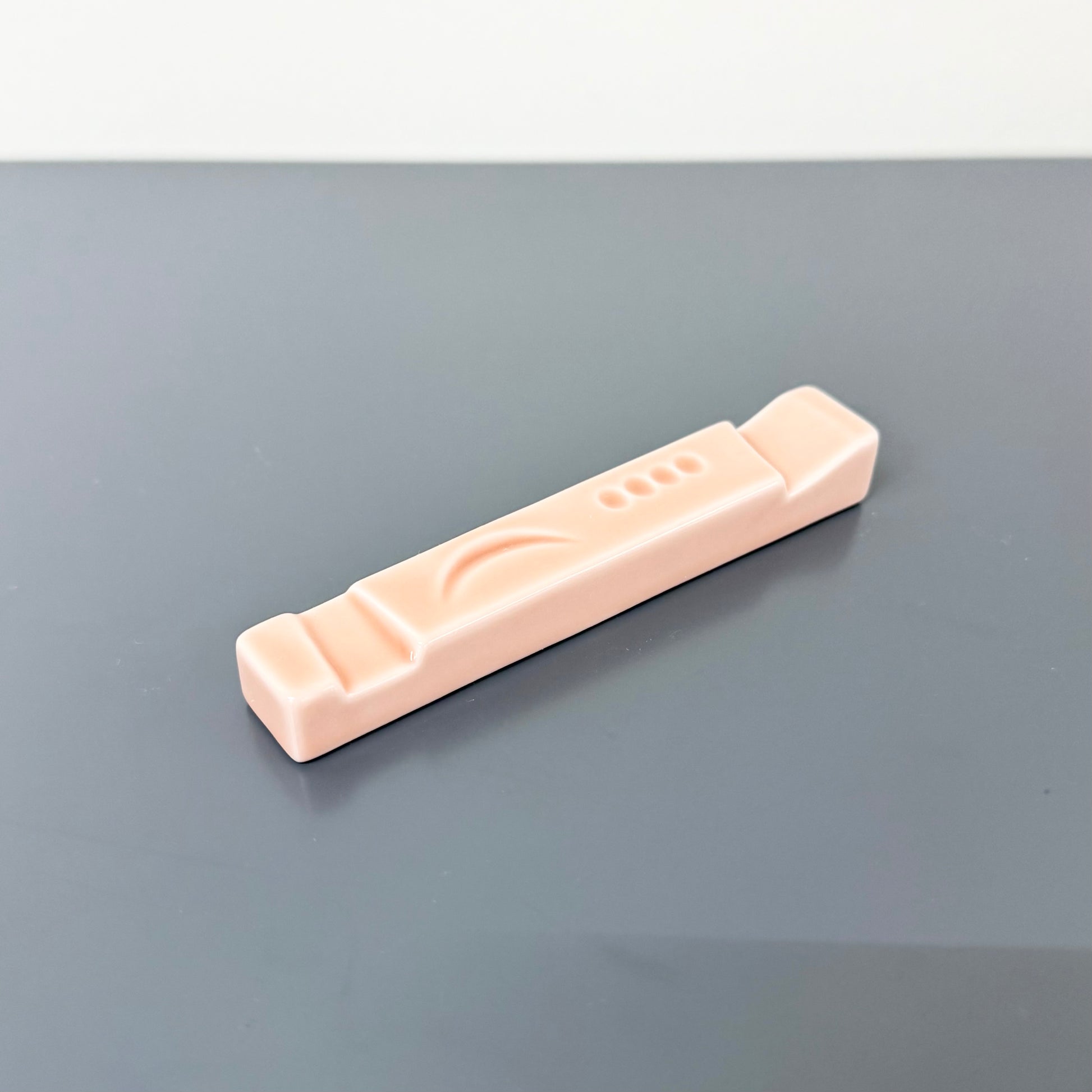 Chopstick and Flatware Holder, Glossy Peach