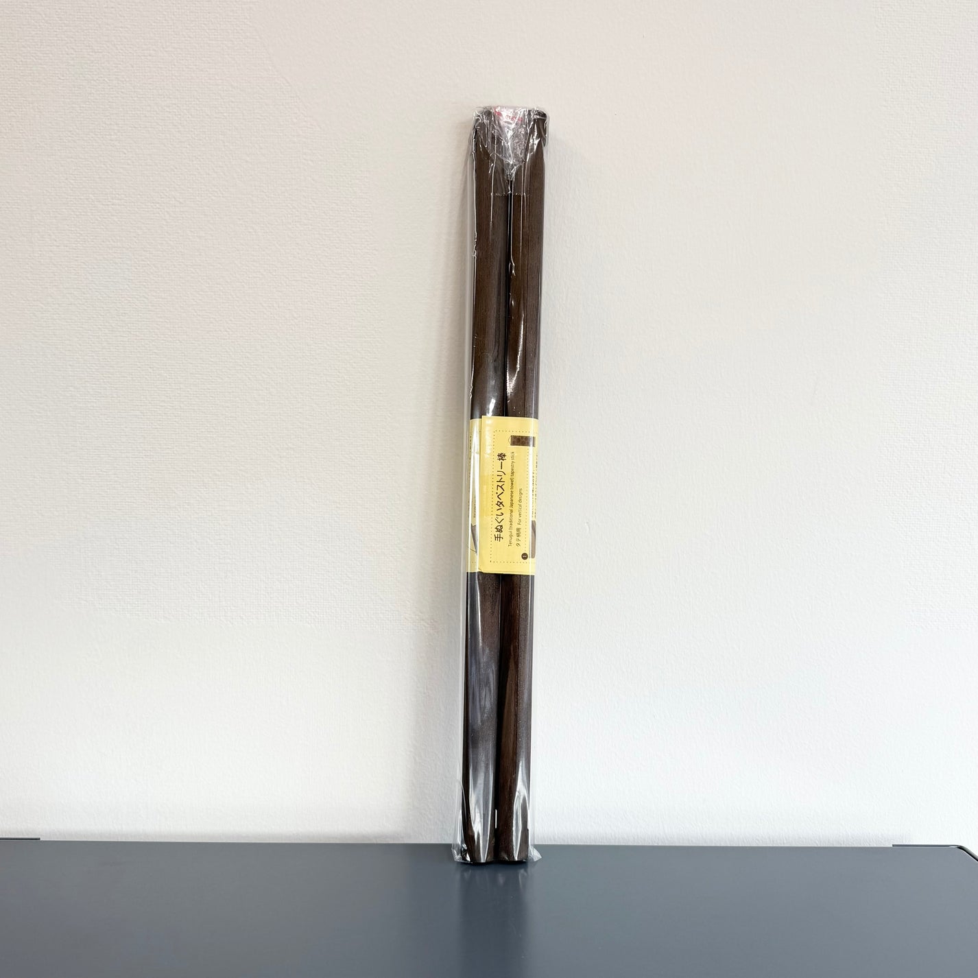 Tenugui Tapestry Stick, Dark Wood