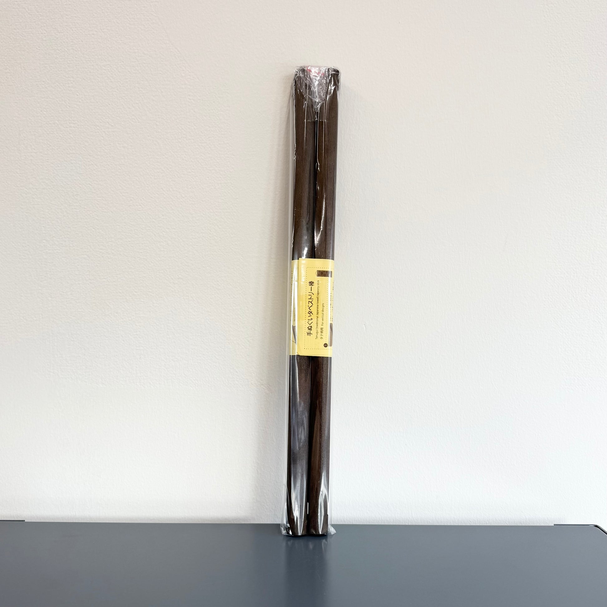 Tenugui Tapestry Stick, Dark Wood