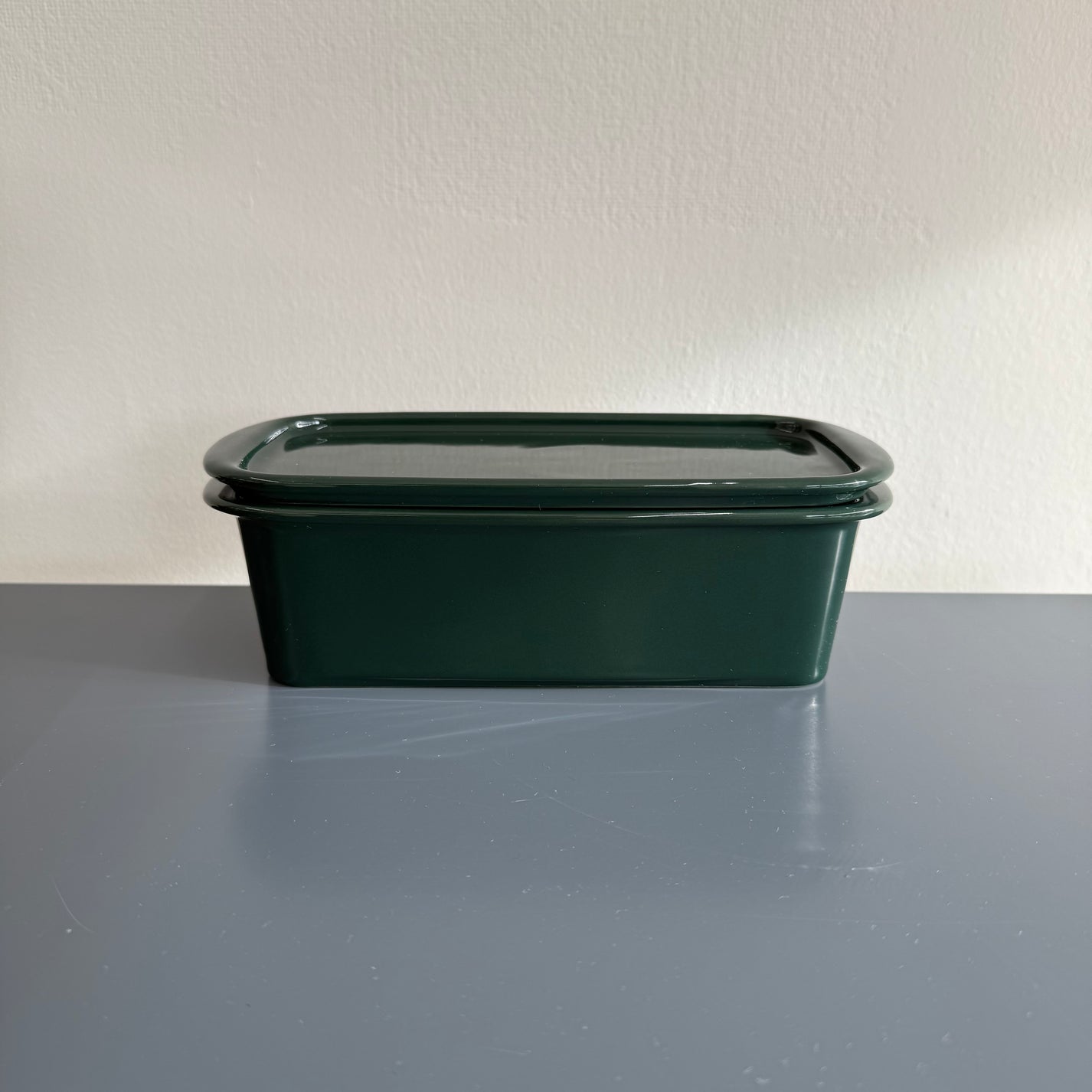 Medium Ceramic Canister, Green