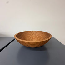 15" Solid Cherry Bowl