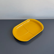 Mogumogu Kids Plate, Yellow