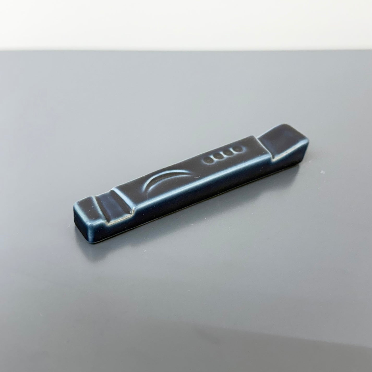 Chopstick and Flatware Holder, Matte Navy