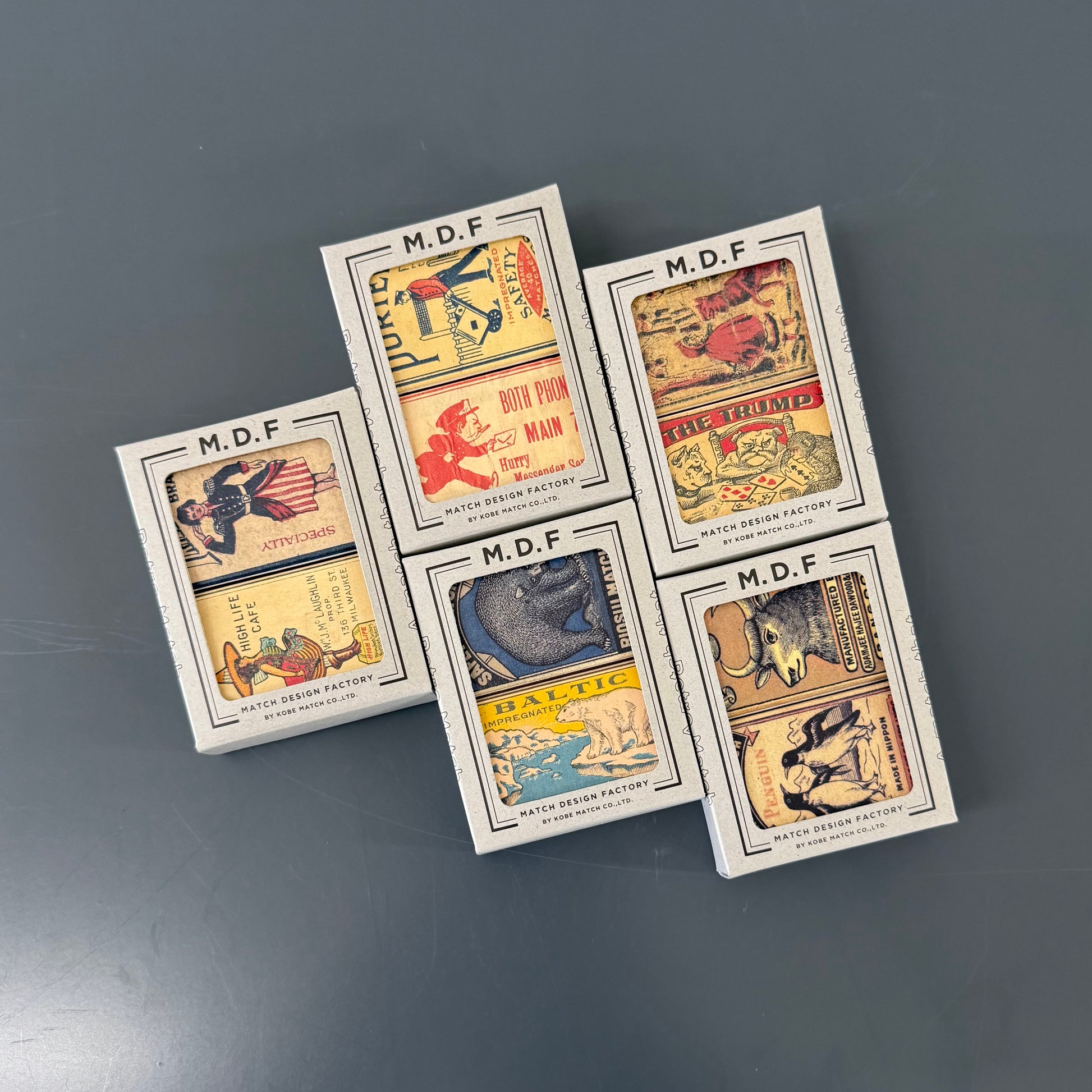 Retro Matchbook Style F, Picture Journey