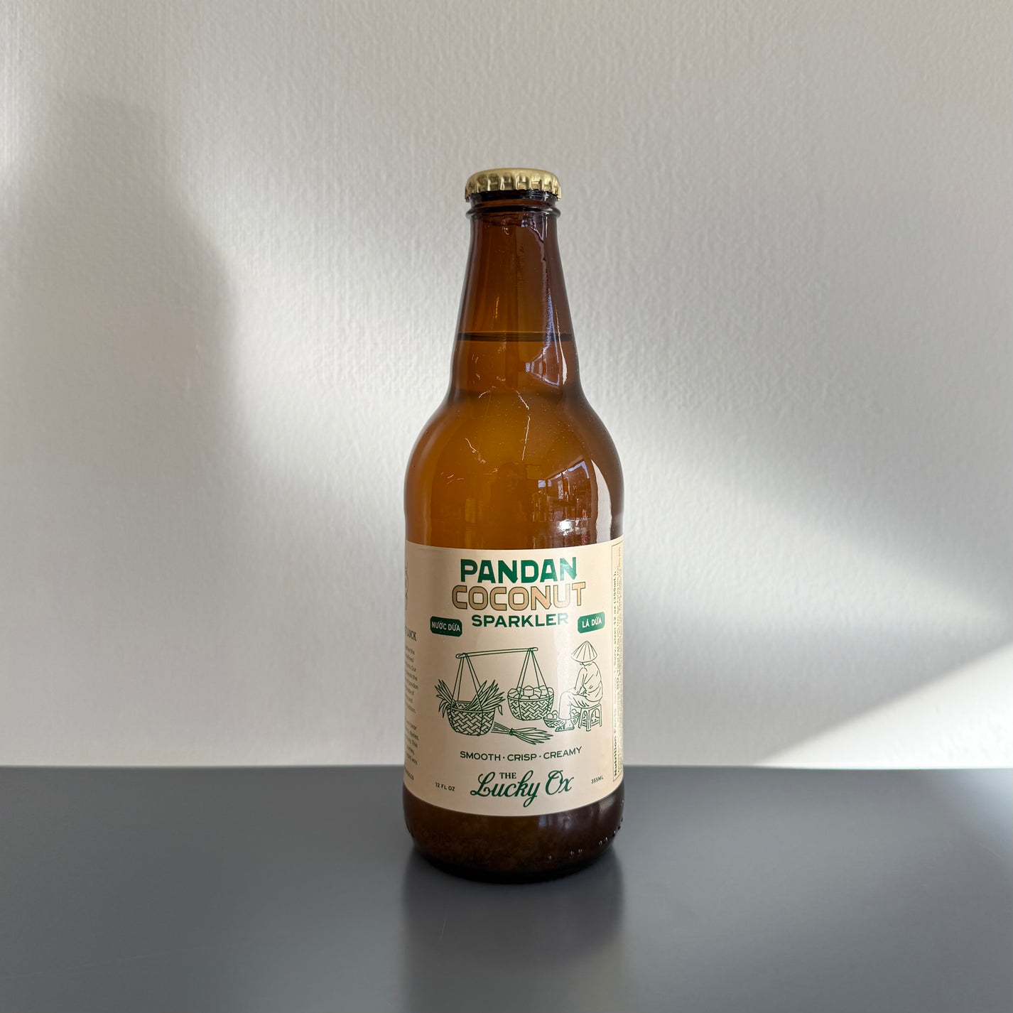 Pandan Coconut Sparkler