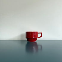 Hasami Block Mug, Red