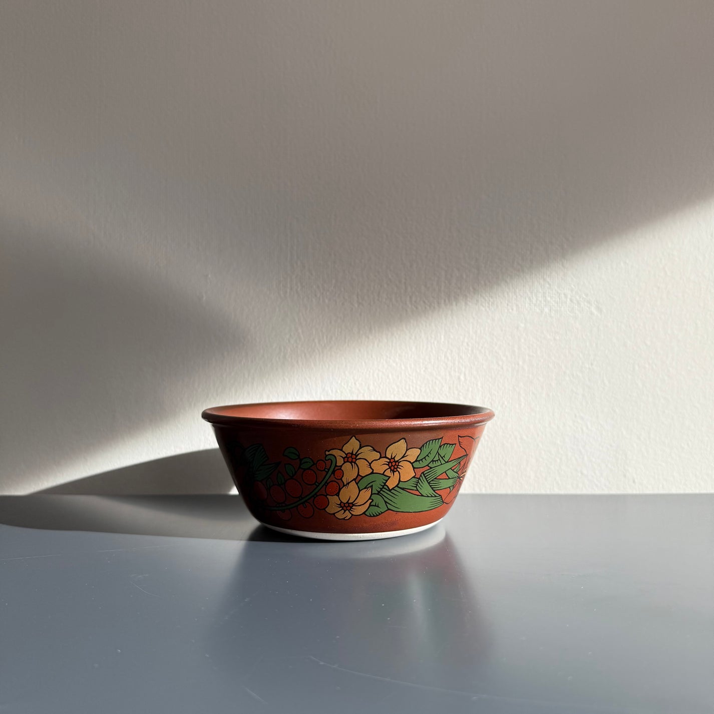Flower Bowl, Red