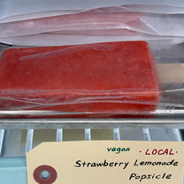 Strawberry Lemonade Popsicle
