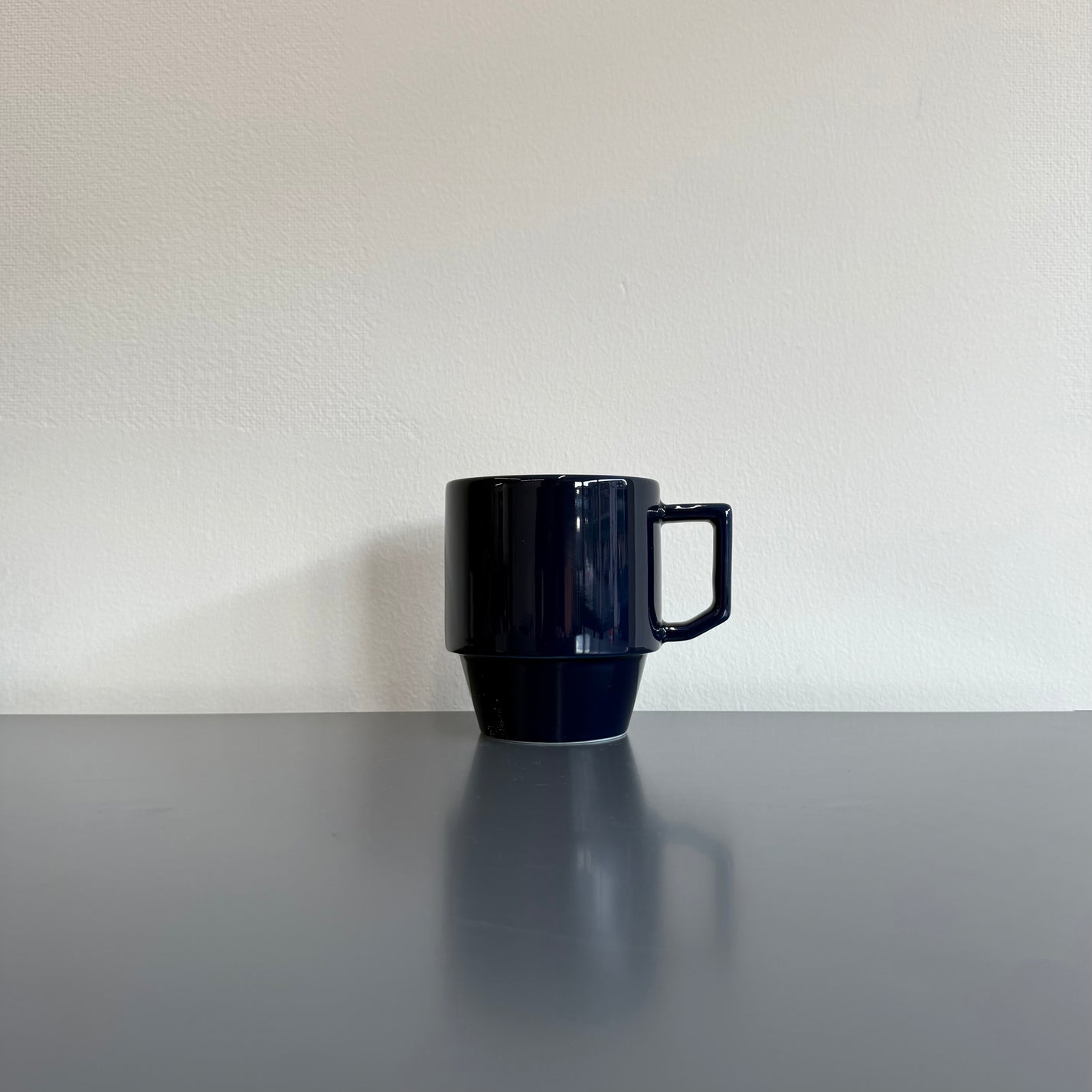 Hasami Block Mug, Navy