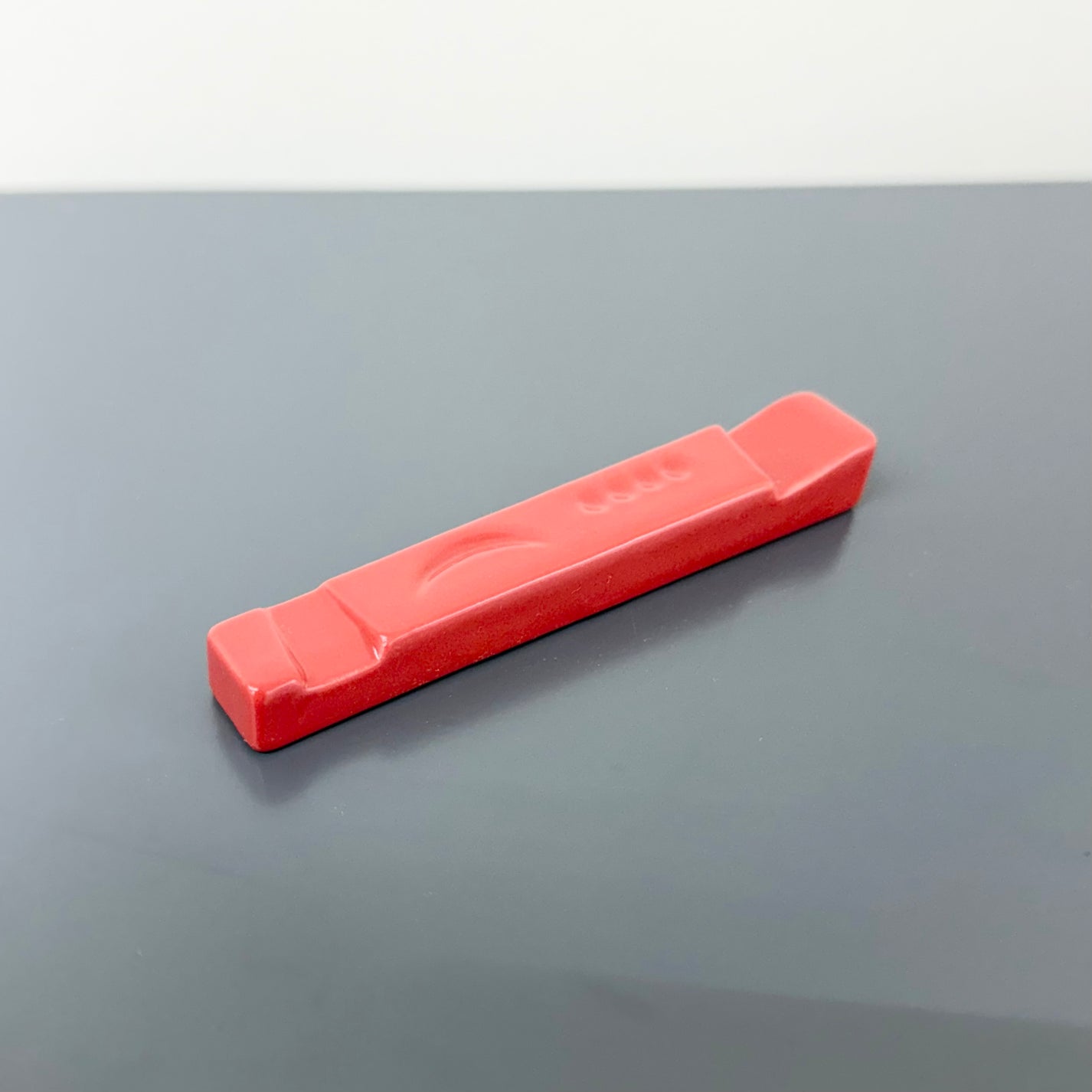 Chopstick and Flatware Holder, Matte Red