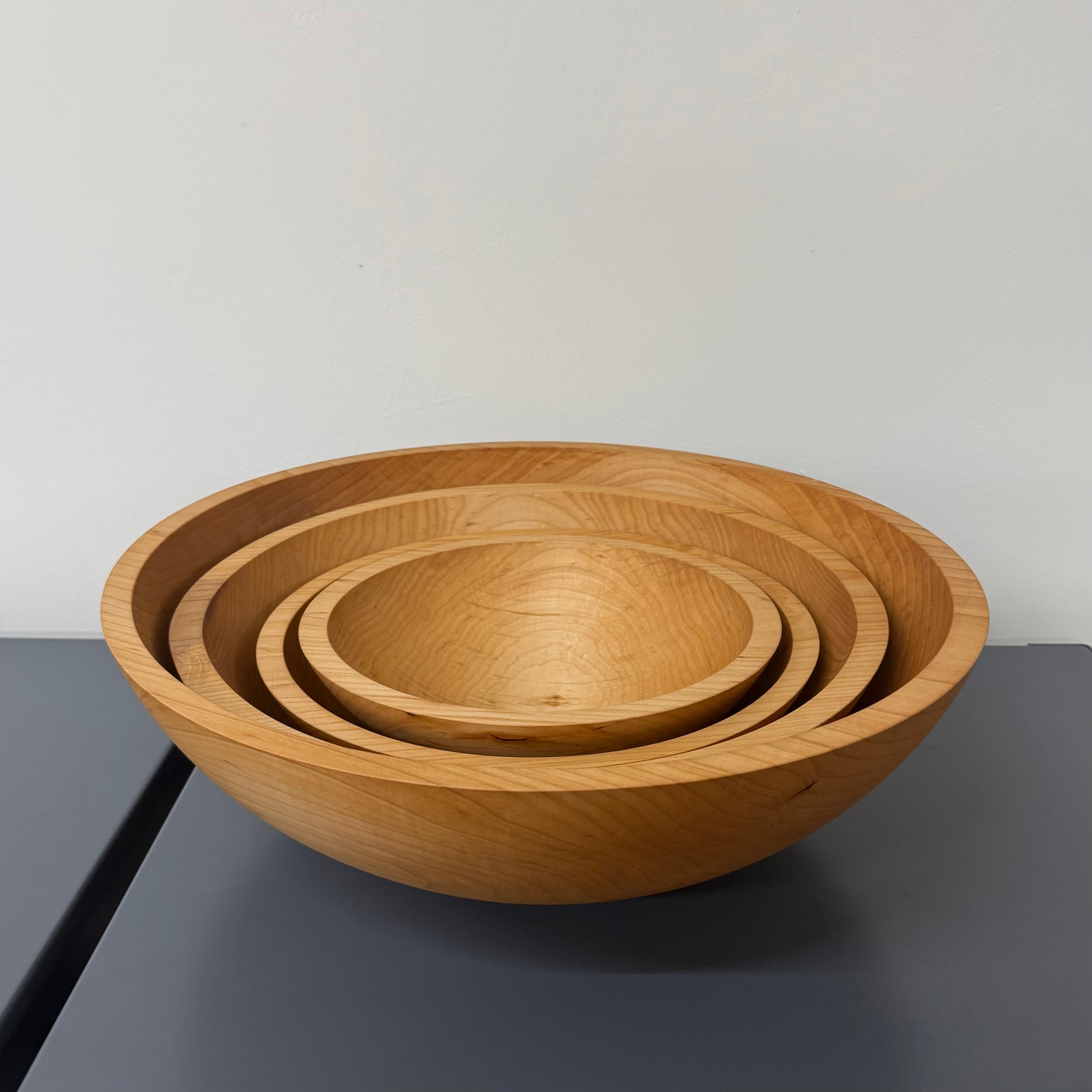 12" Solid Maple Bowl