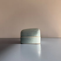 Candle Vessel, Celadon Porcelain