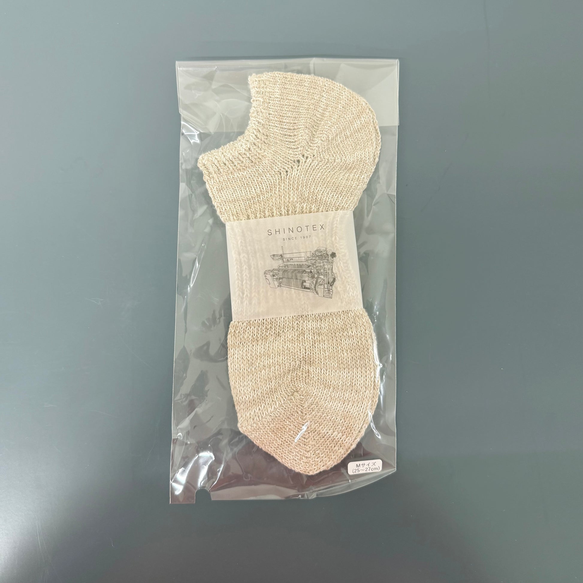 Japanese Ankle Socks, Beige