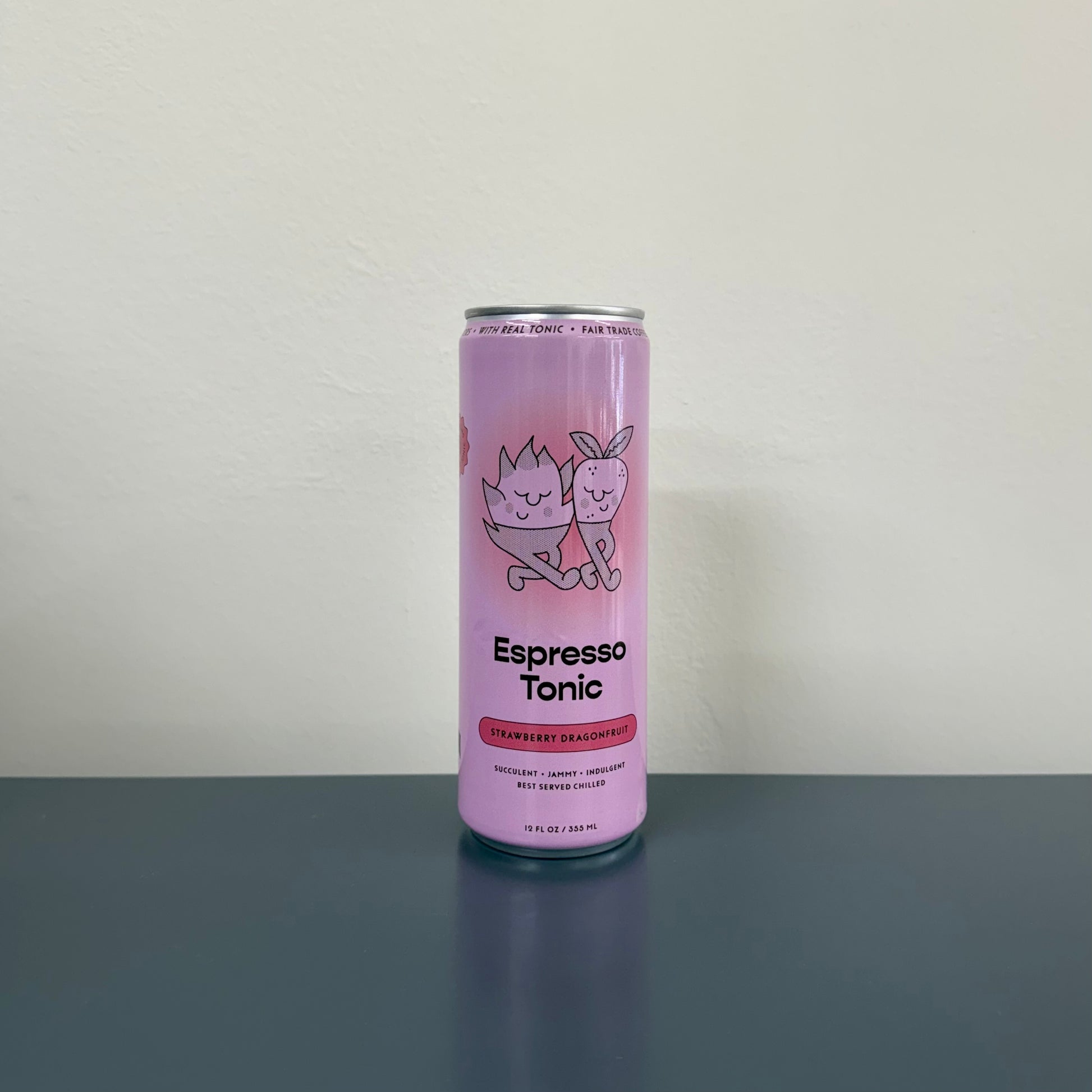 Espresso Tonic, Strawberry Dragonfruit