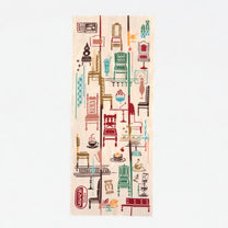 Japanese Tenugui Cloth, Coffee House