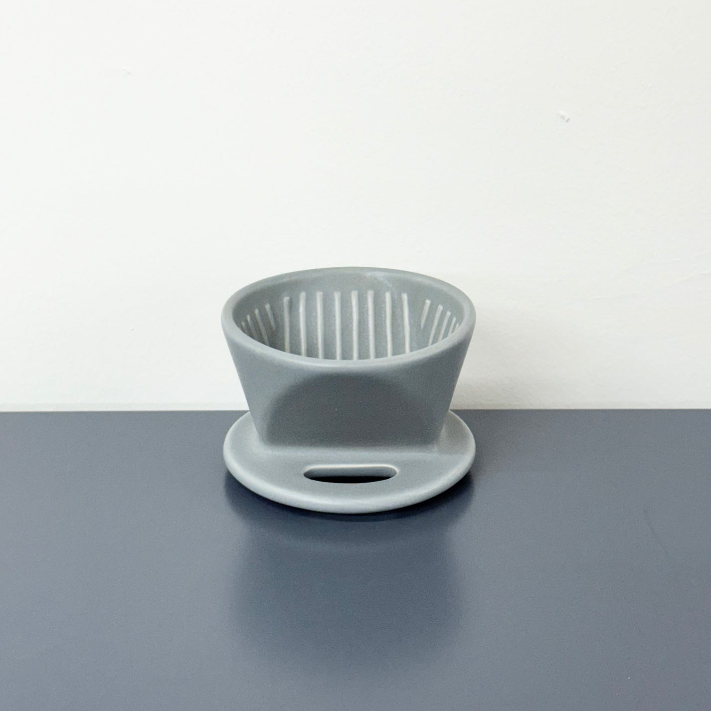 Ceramic Coffee Dripper, Gray