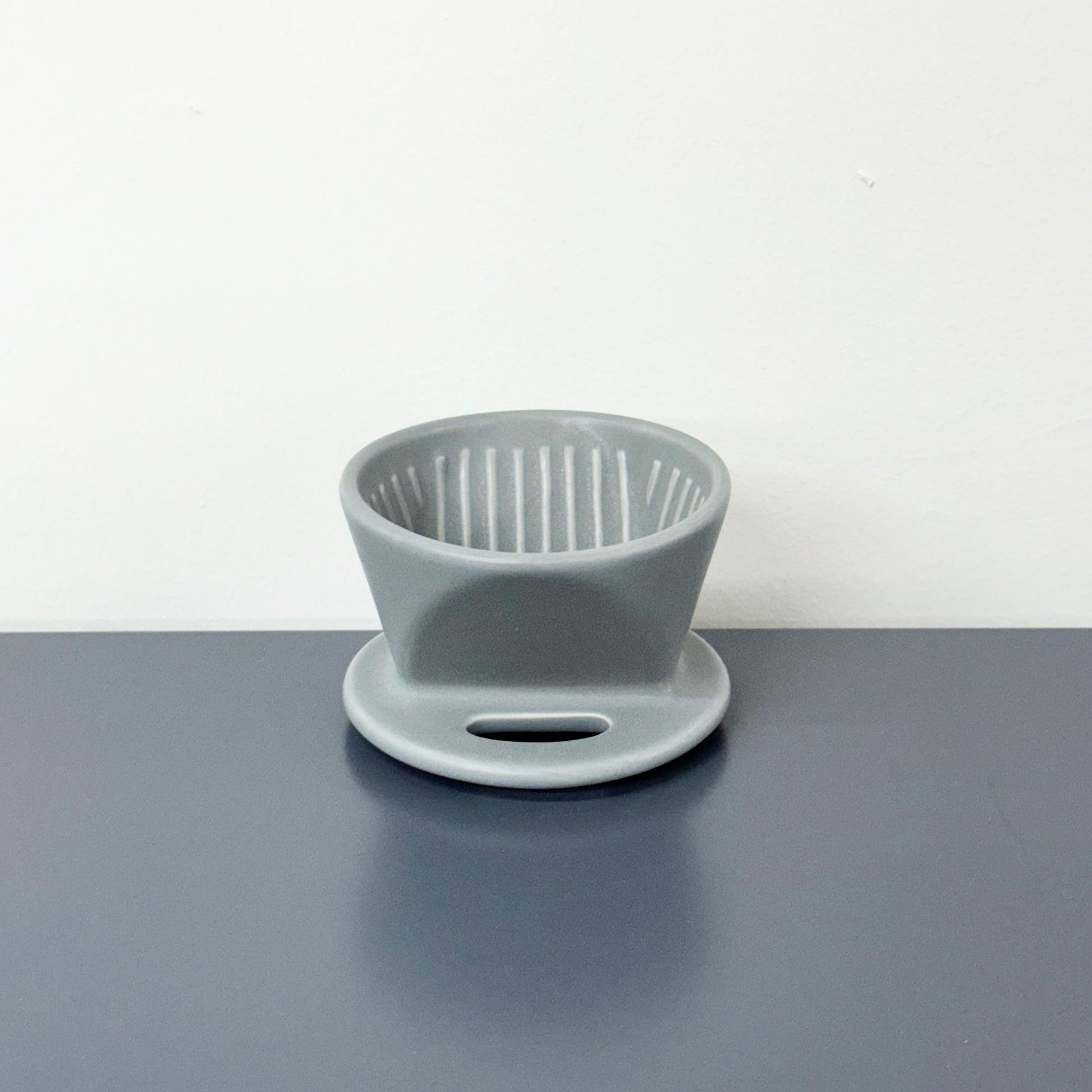 Ceramic Coffee Dripper, Gray