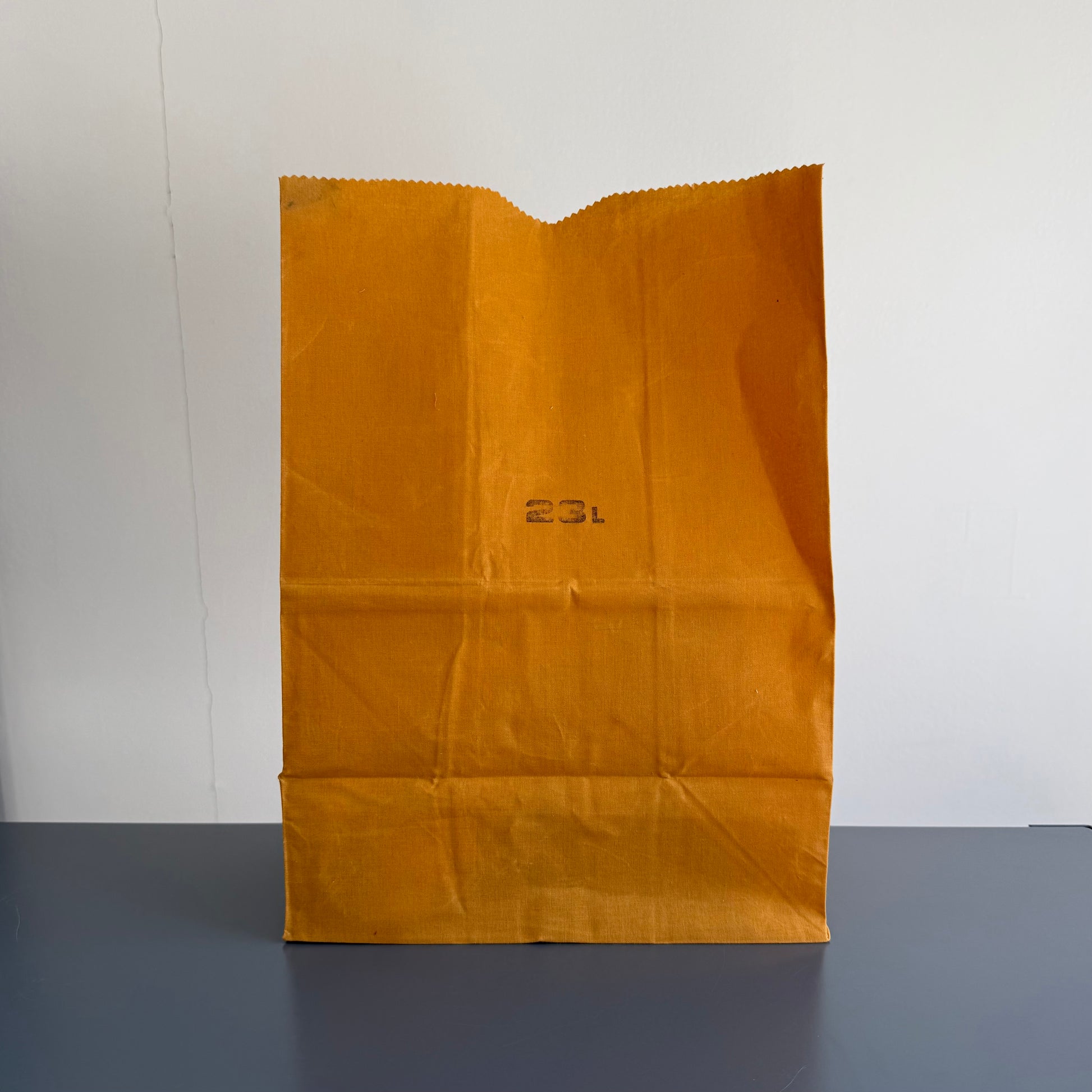 Wax Cotton Grocery Bag 23L, Brown