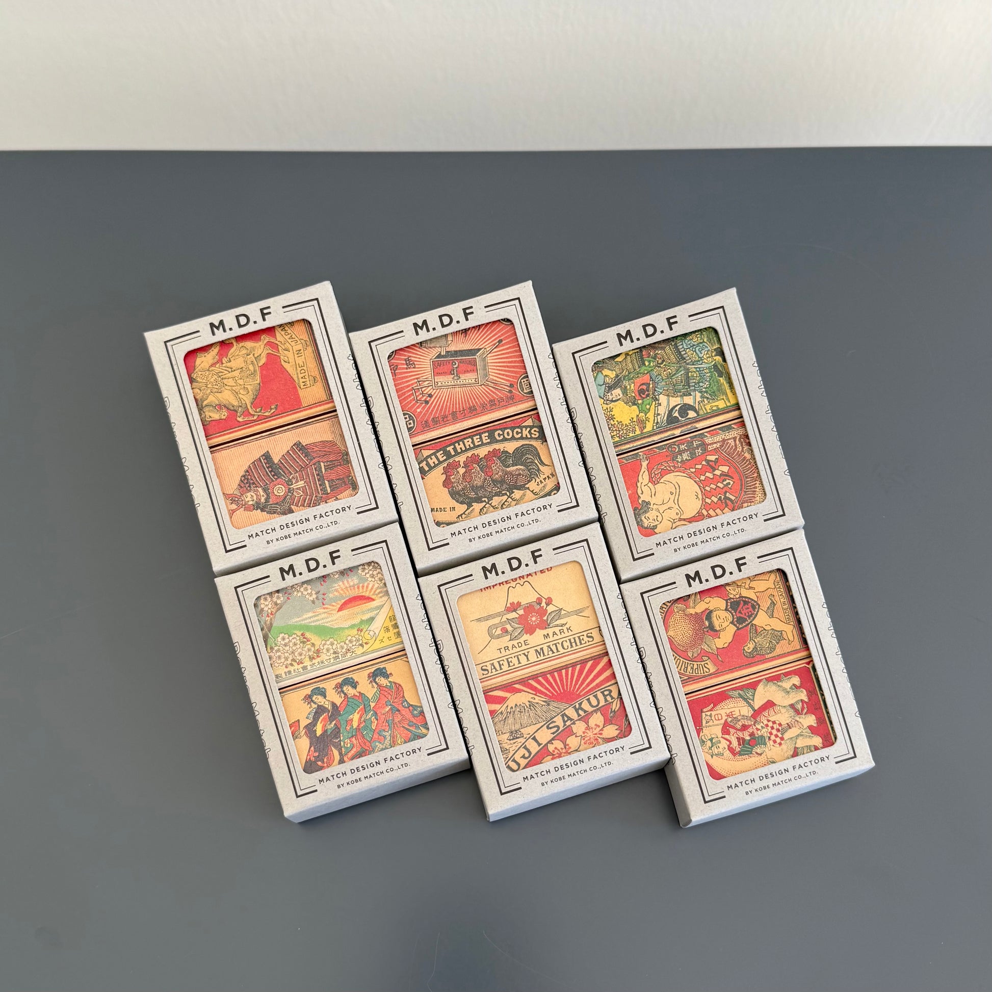 Retro Matchbook Style A, The Spirit of Japan