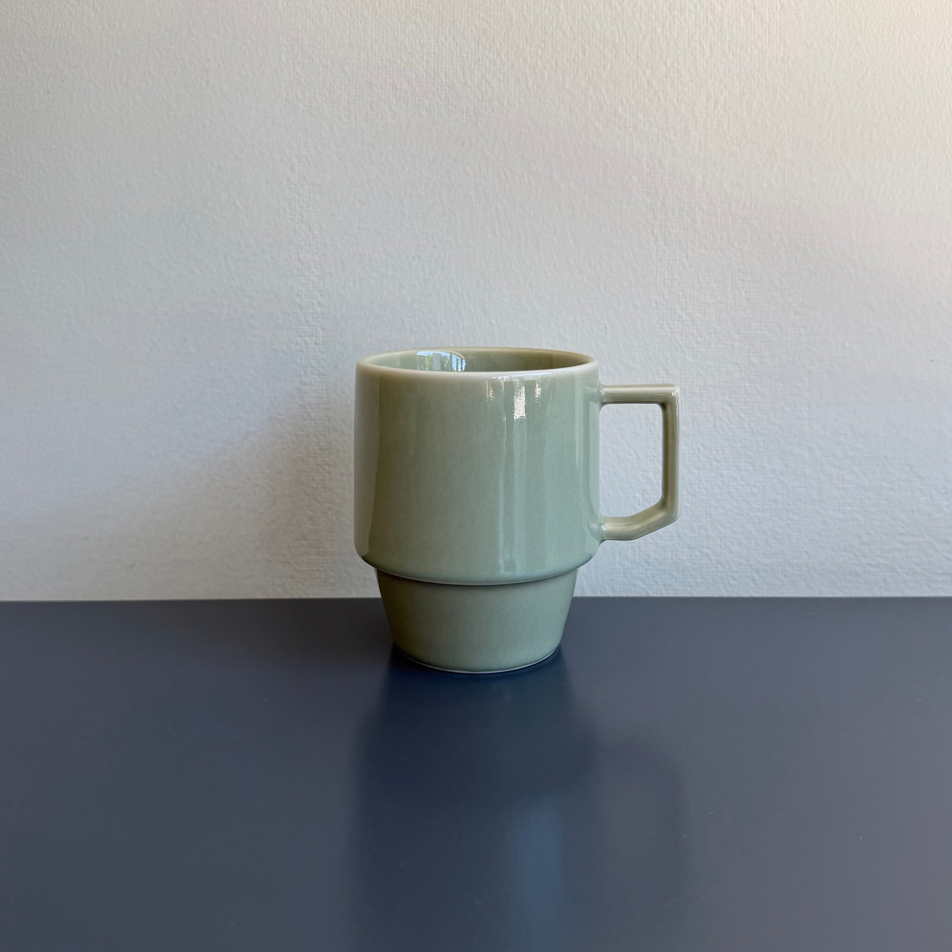 Hasami Block Mug, Yellow Beige