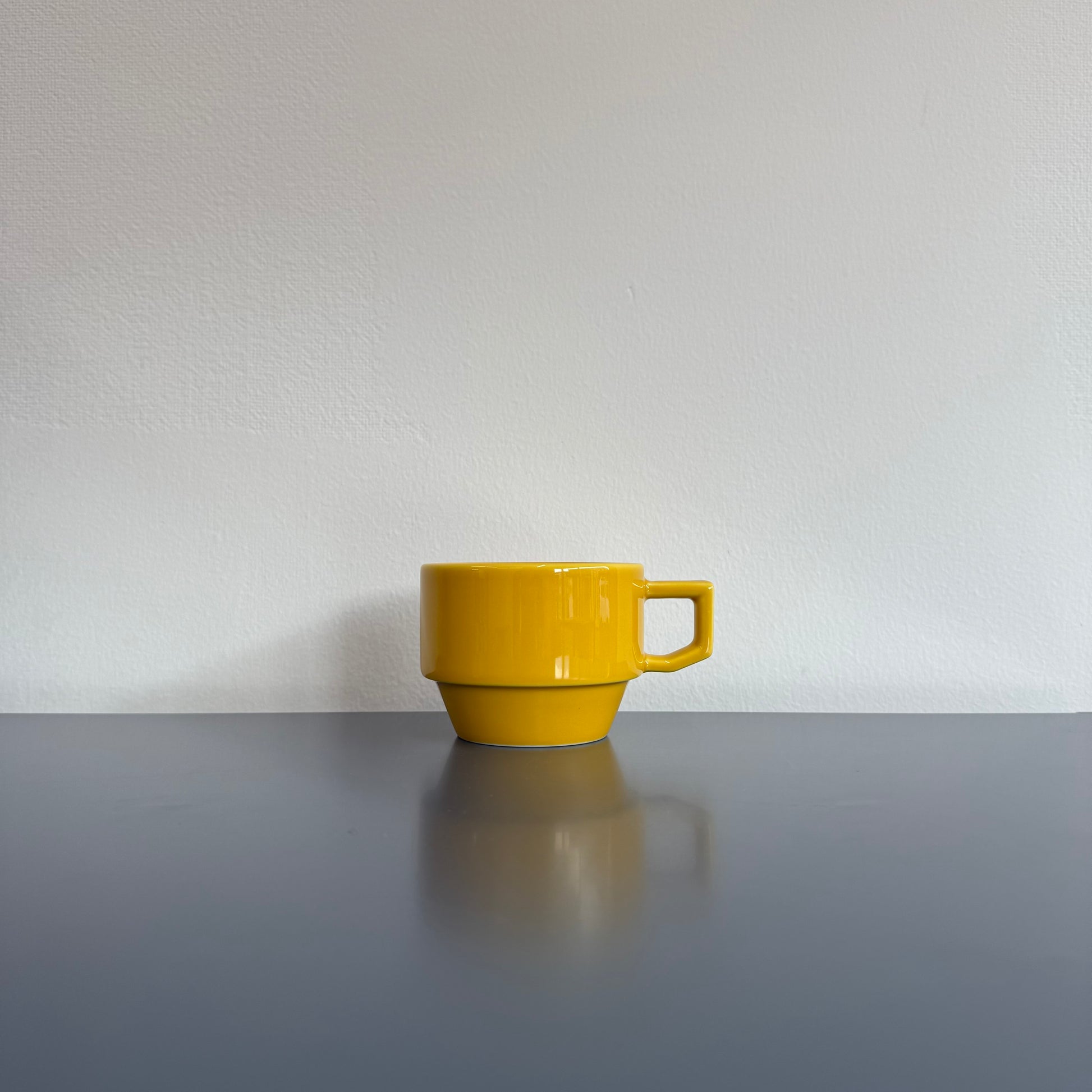 Hasami Block Mug, Mustard