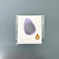 Purple Eggplant Natural Dye Washcloth