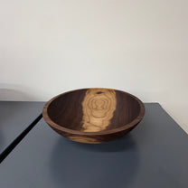 15" Solid Walnut Bowl