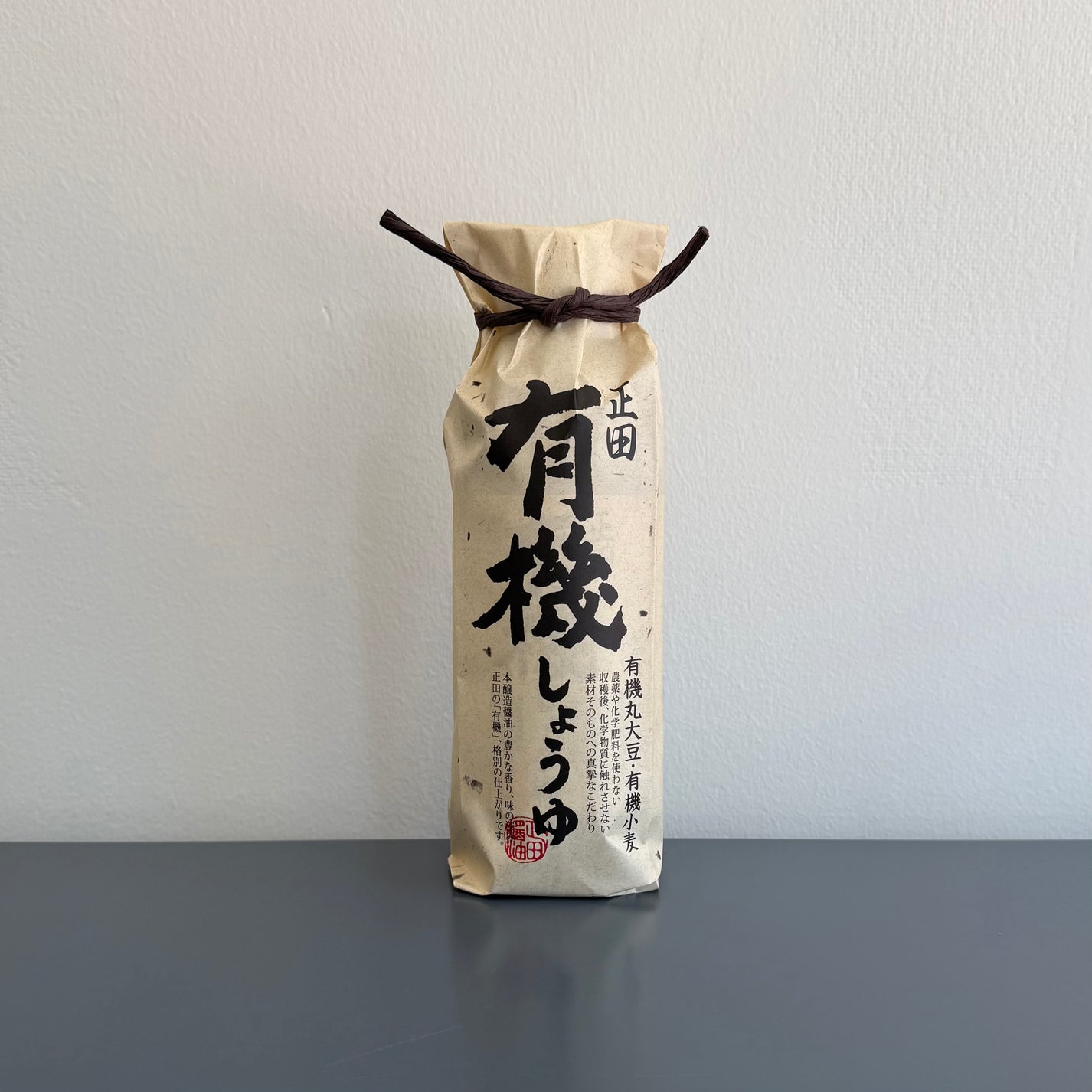 Organic Whole Soybean Soy Sauce