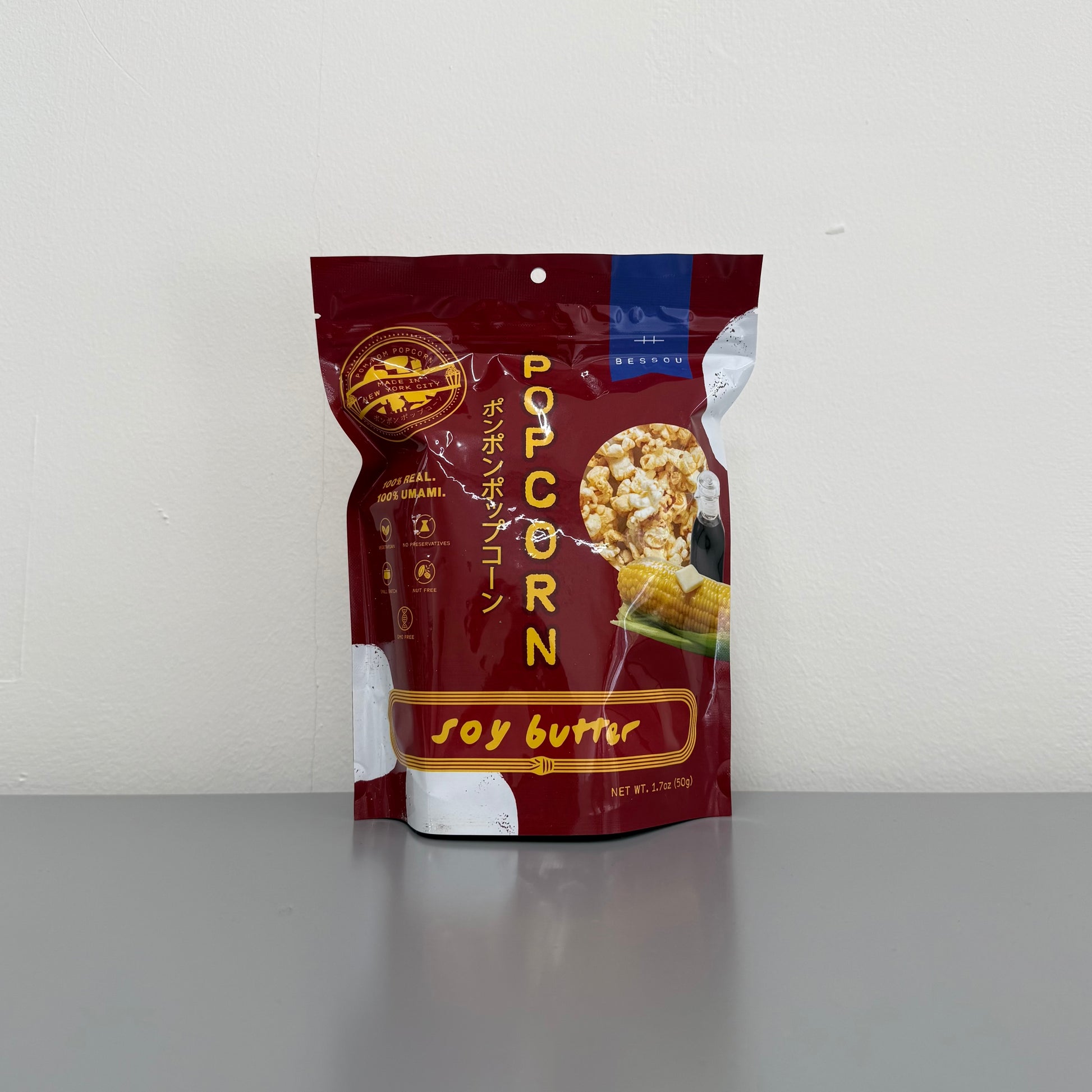 Popcorn, Soy Butter